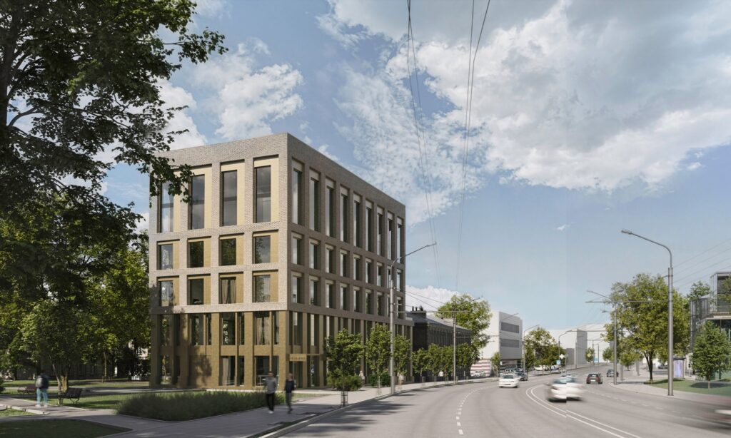 Švitrigailos g. 37 (Švitrigailos g. 37) - Multi apartment, Office center - visualization