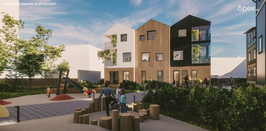 Vana-Kalamaja 3d (Vana-Kalamaja 3d) - Multi apartment - visualization