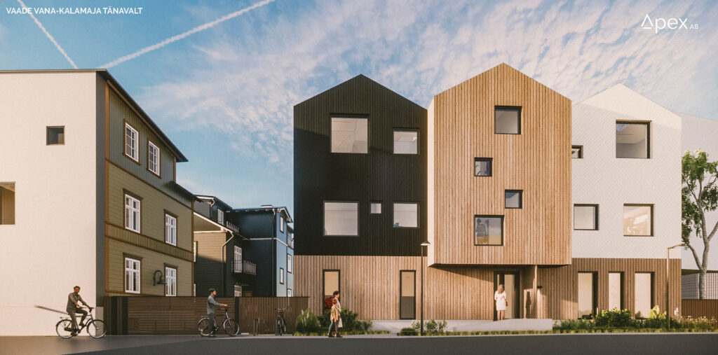 Vana-Kalamaja 3d (Vana-Kalamaja 3d) - Multi apartment - visualization