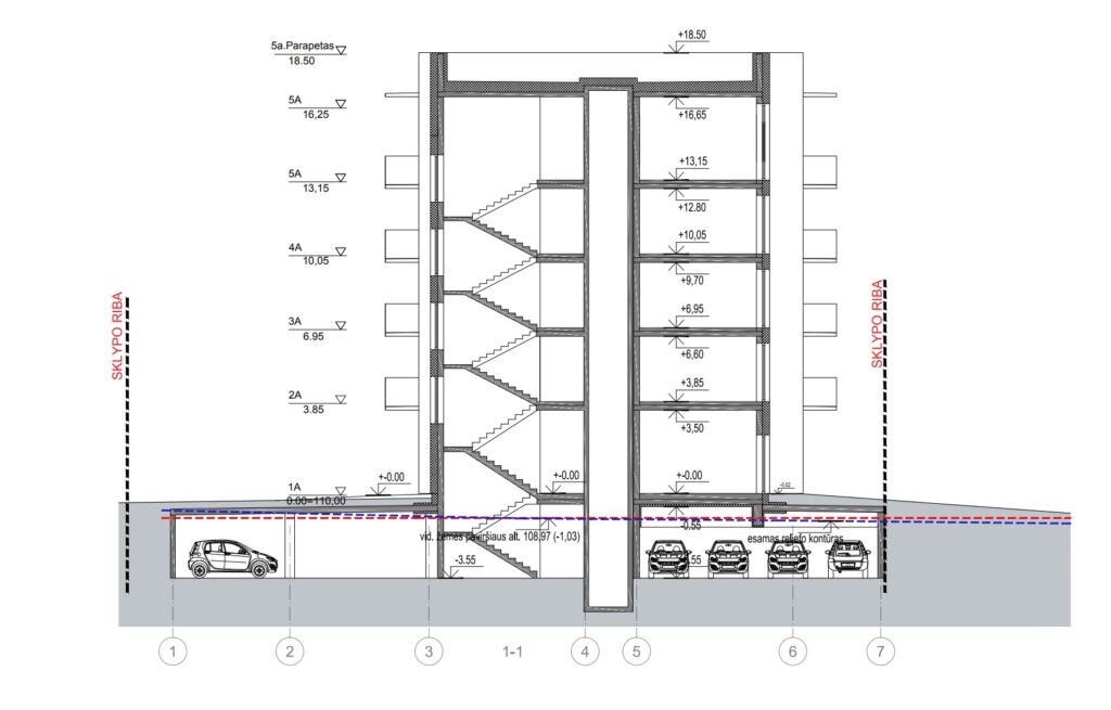 Šnipiškių solo (Veprių g. 4) - Daudzdzīvokļu nams - vizualizācija