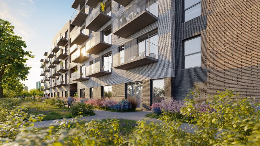 Šnipiškių solo (Veprių g. 4) - Daudzdzīvokļu nams - vizualizācija