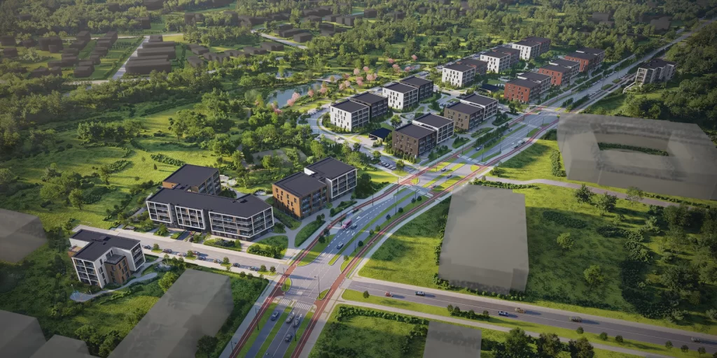 Vyšnios 4 etapas (Karaliaučiaus g. 23, L. Rėzos al. 16) - Multi apartment - visualization