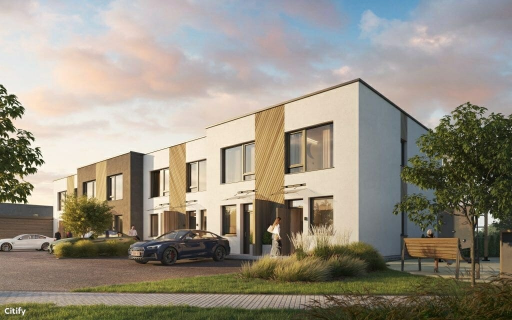 24 terasos (Tarandės g. 24C, 24D, 24E, 24F, 24G, 24H, 24J, 24K, 24L, 24M, 24N, 24P) - Row housing - visualization