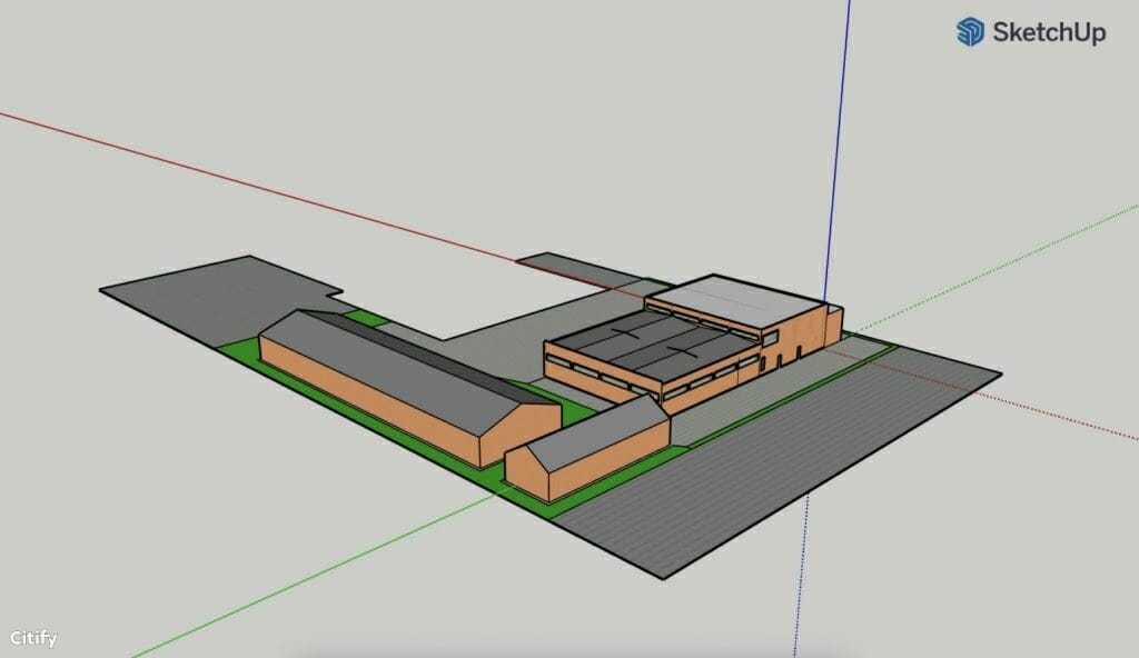 Ateities pl. 30P (Ateities pl. 30P) - Warehouse / Distribution center - visualization