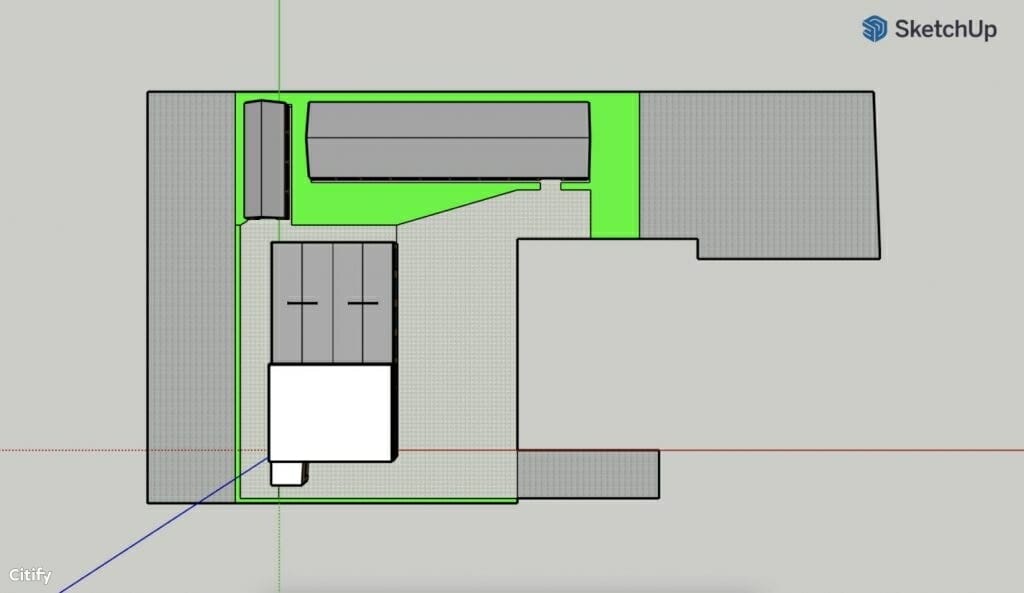 Ateities pl. 30P (Ateities pl. 30P) - Warehouse / Distribution center - visualization