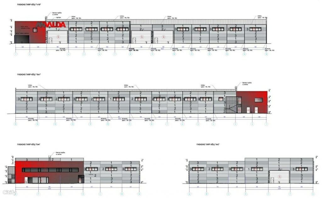Fabriko g. 28 (Fabriko g. 28) - Warehouse / Distribution center - visualization