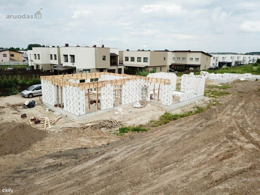 Kaimelės g. 101 (Kaimelės g. 101) - Rindu mājas - būvdarbu attēli