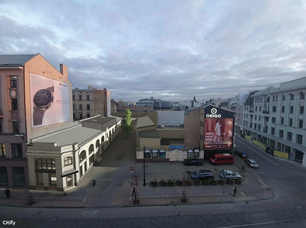 Latvijas Leļļu teātra energoefektivitātes paaugstināšana (Krišjāņa Barona iela 16/18) - Cultural center - visualization