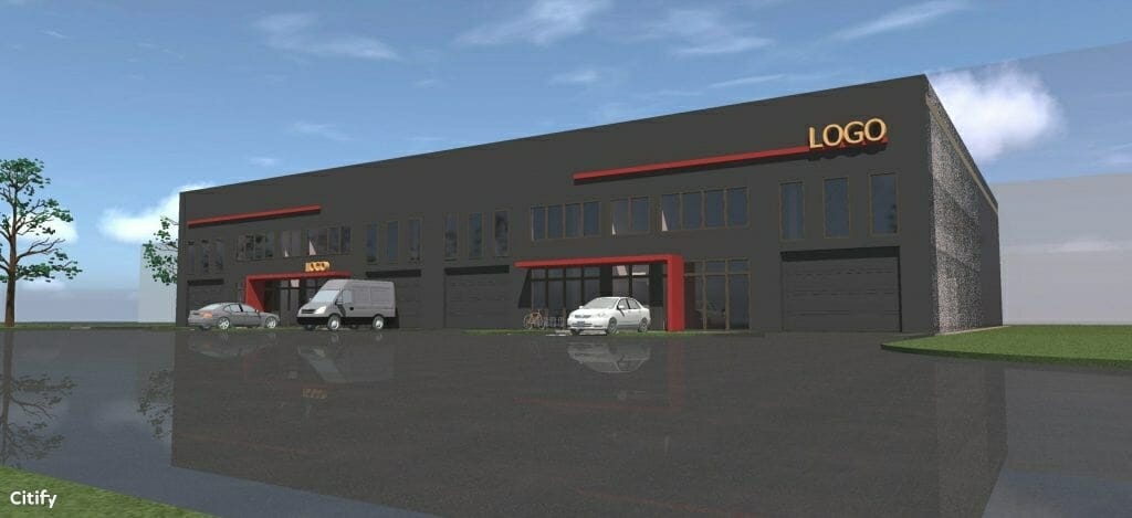 Liepkalnio g. 172H (Liepkalnio g. 172H) - Warehouse / Distribution center - visualization