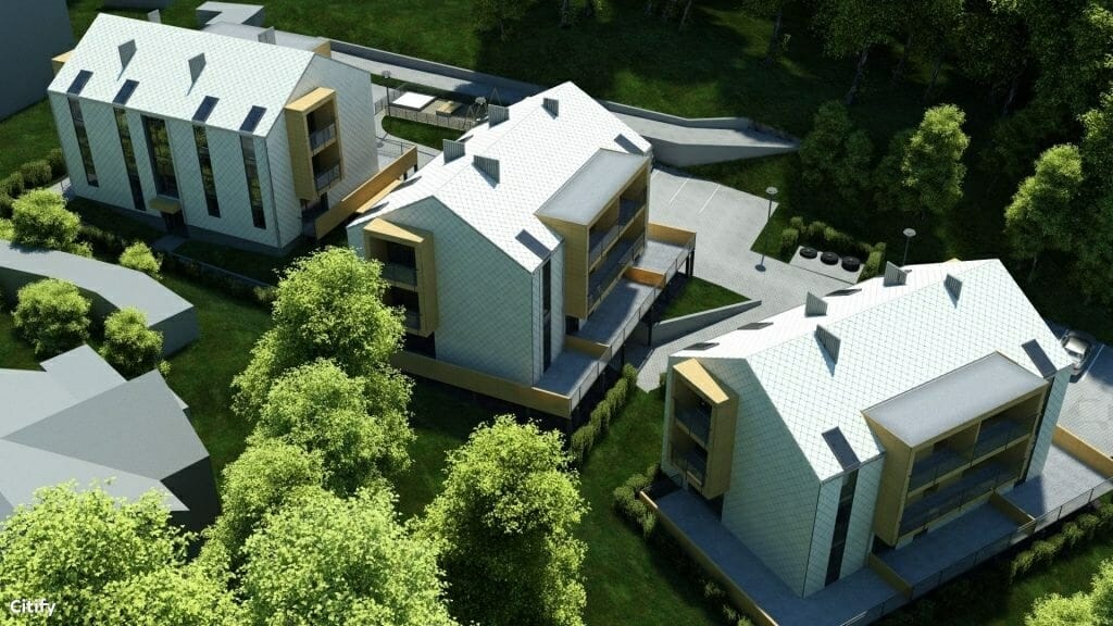 M. K. Paco g. 3 (M. K. Paco g. 3) - Multi apartment - visualization