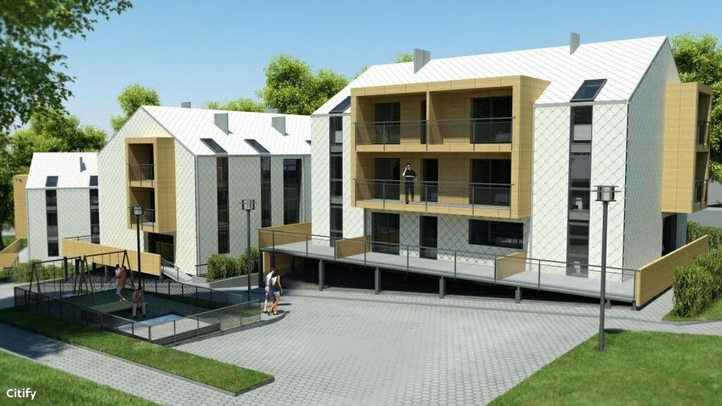 M. K. Paco g. 3 (M. K. Paco g. 3) - Multi apartment - visualization