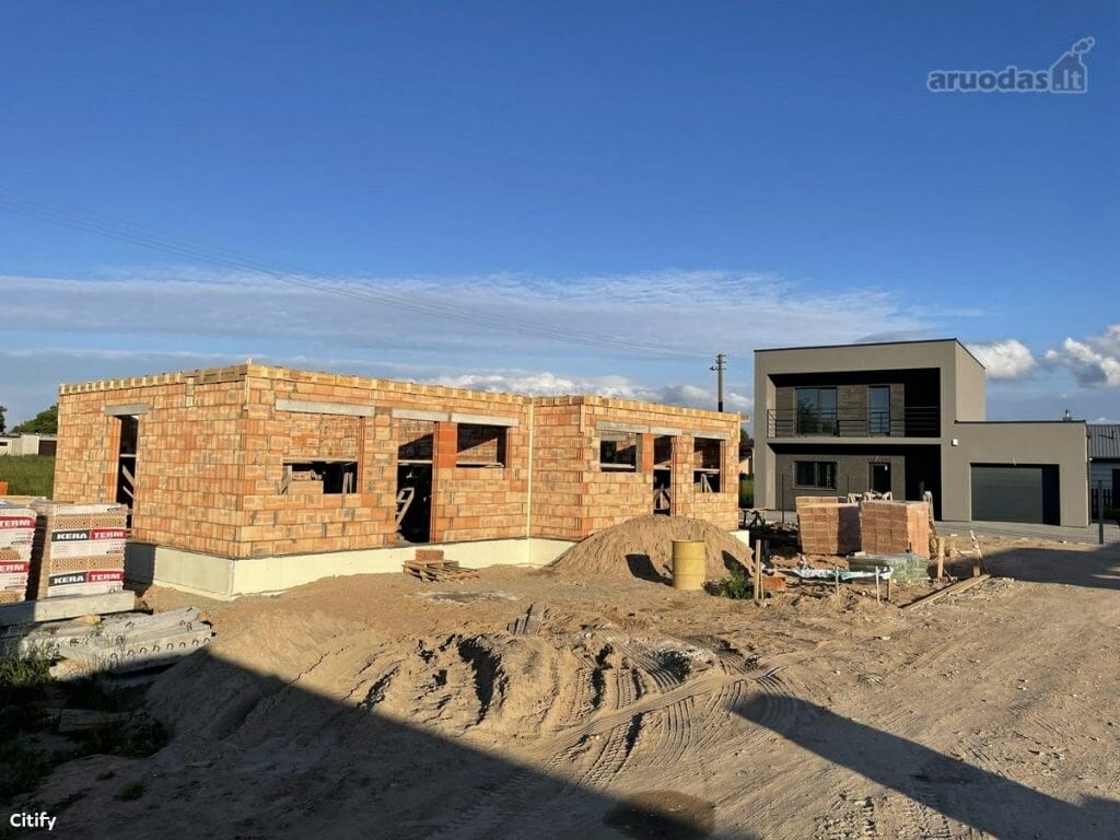 M. ir P. Šalčių g. 45-57 (M. ir P. Šalčių g. 45-57) - Rindu mājas - būvdarbu attēli