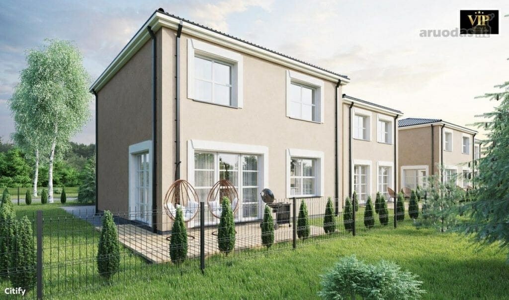 Markiškių g. 4, 6 (Markiškių g. 4, 6) - Row housing - visualization