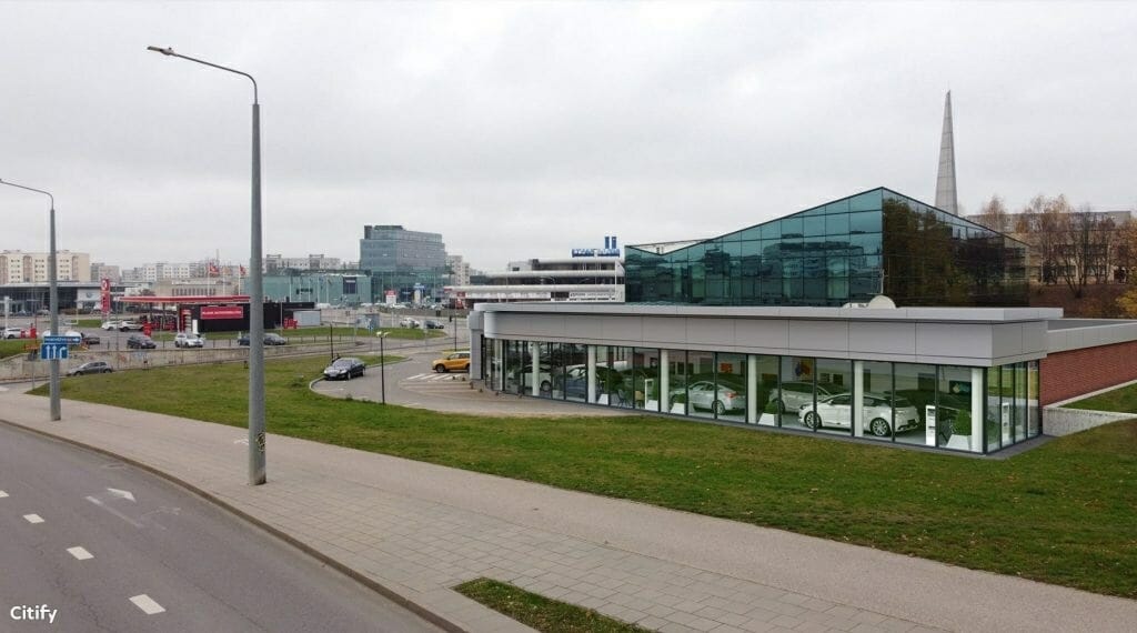 P. Žadeikos g. 1B (P. Žadeikos g. 1B) - Shopping center - visualization