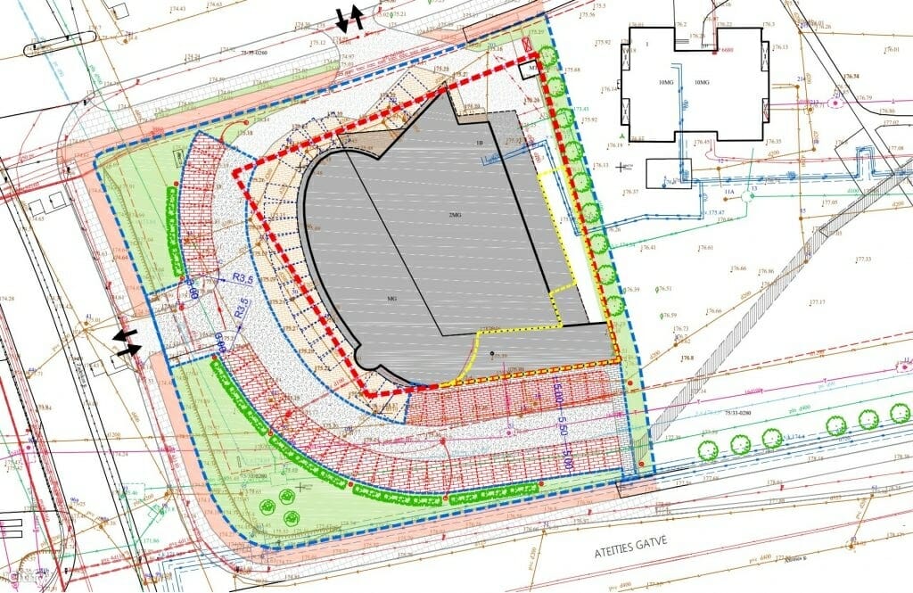 P. Žadeikos g. 1B (P. Žadeikos g. 1B) - Shopping center - visualization