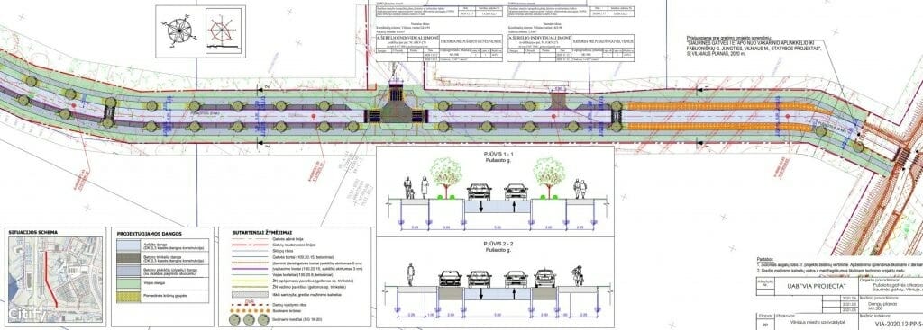 Pušaloto g. nuo Budiniškių g. iki Šiaurinės g. (Pušaloto g.) - Street - visualization