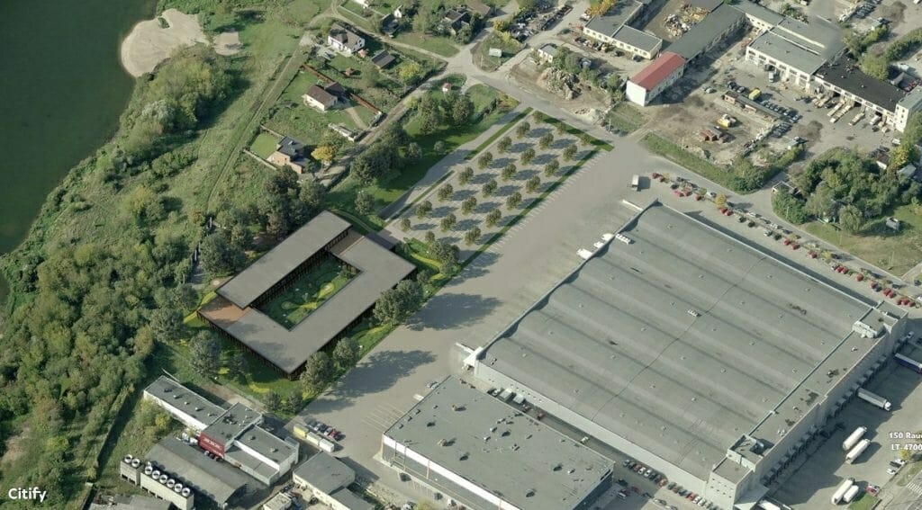 Raudondvario pl. 131C (Raudondvario pl. 131C) - Office center - visualization