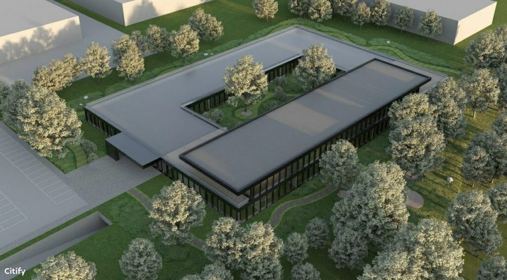 Raudondvario pl. 131C (Raudondvario pl. 131C) - Office center - visualization