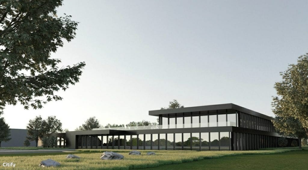 Raudondvario pl. 131C (Raudondvario pl. 131C) - Office center - visualization