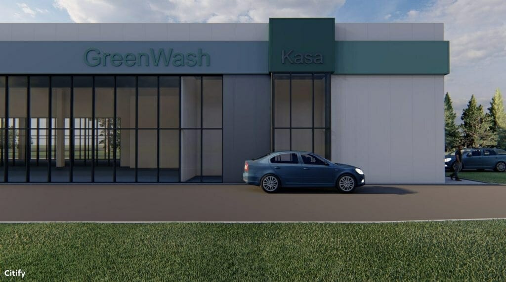 Raudondvario pl. 159A (Raudondvario pl. 159A) - Car wash - visualization