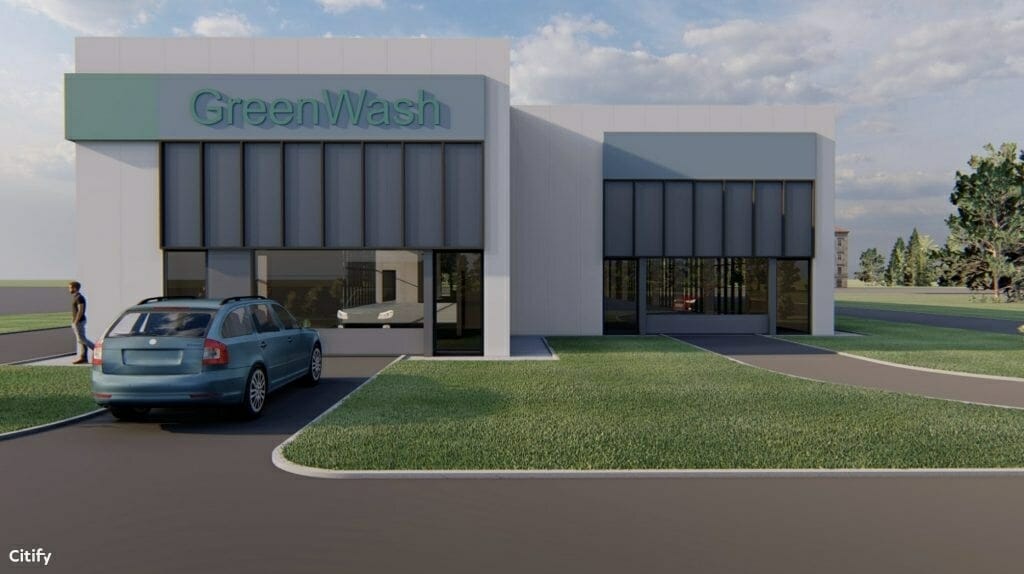 Raudondvario pl. 159A (Raudondvario pl. 159A) - Car wash - visualization