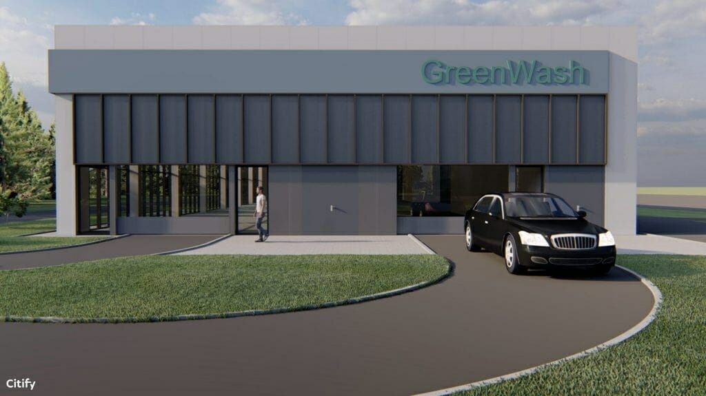 Raudondvario pl. 159A (Raudondvario pl. 159A) - Car wash - visualization