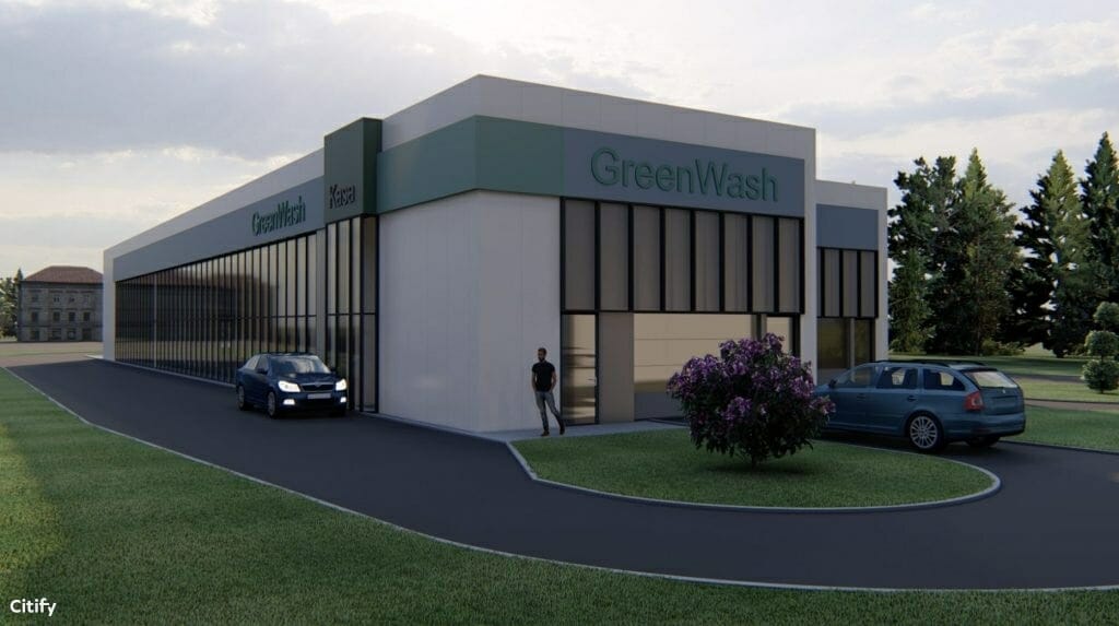 Raudondvario pl. 159A (Raudondvario pl. 159A) - Car wash - visualization