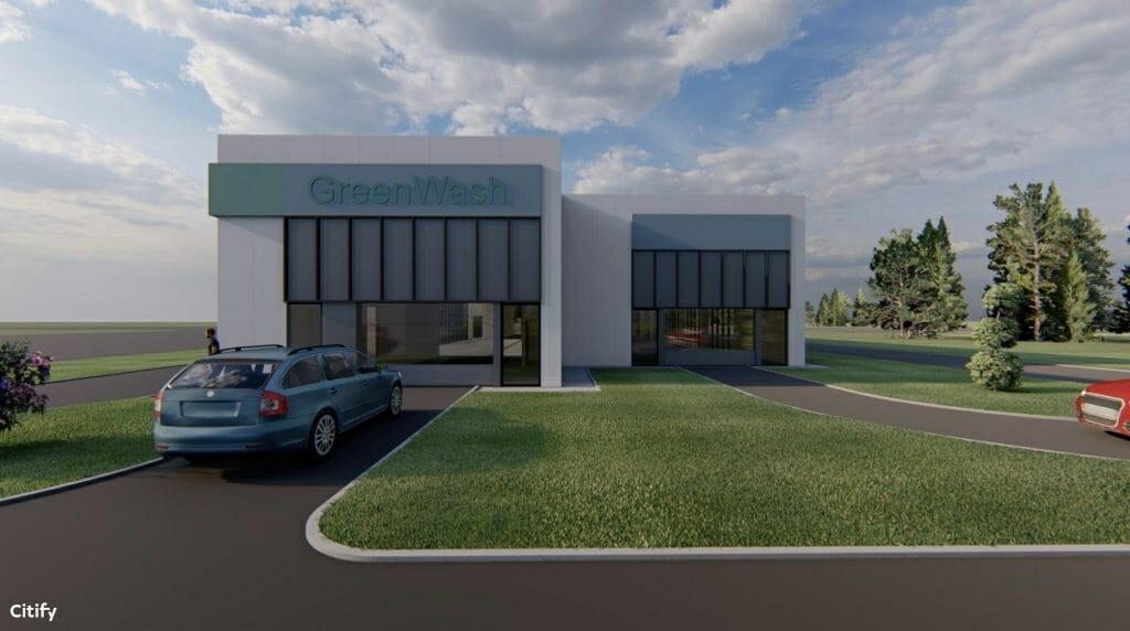 Raudondvario pl. 159A (Raudondvario pl. 159A) - Car wash - visualization