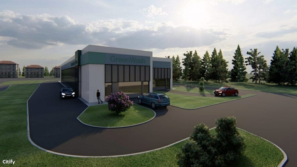 Raudondvario pl. 159A (Raudondvario pl. 159A) - Car wash - visualization