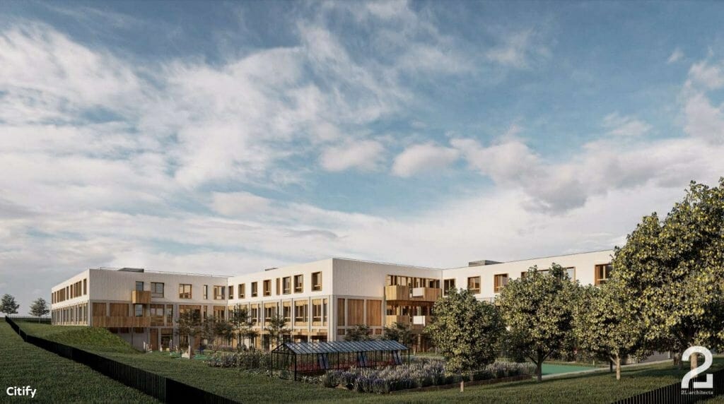 Senjorų gyvenimo namai Pilėnų g. (Pilėnų g. 1, Pilėnų g. 9) - Specialized care center - visualization