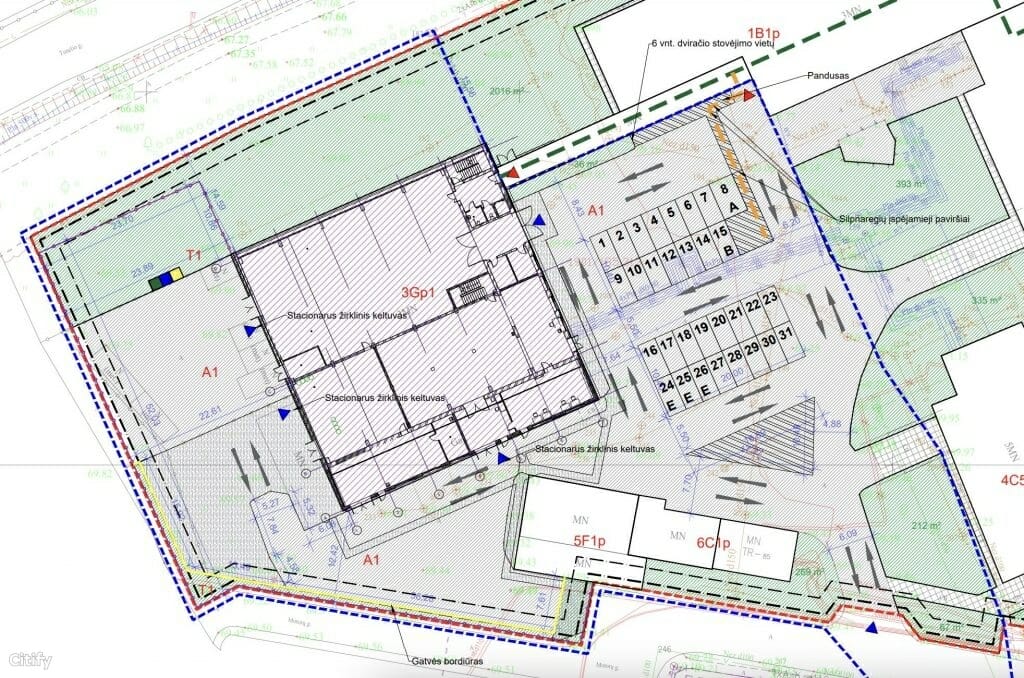 KTU architektūros ir statybos institutas (Tunelio g. 60) - Science institution - visualization