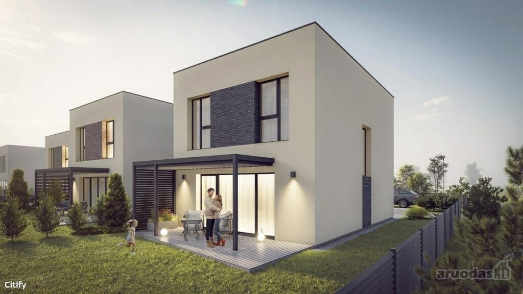 Valerijono Protasevičiaus g. 4, 6, 8, 10, 12 (Valerijono Protasevičiaus g. 4, 6, 8, 10, 12) - Row housing - visualization