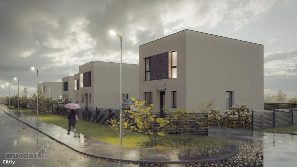 Valerijono Protasevičiaus g. 4, 6, 8, 10, 12 (Valerijono Protasevičiaus g. 4, 6, 8, 10, 12) - Row housing - visualization