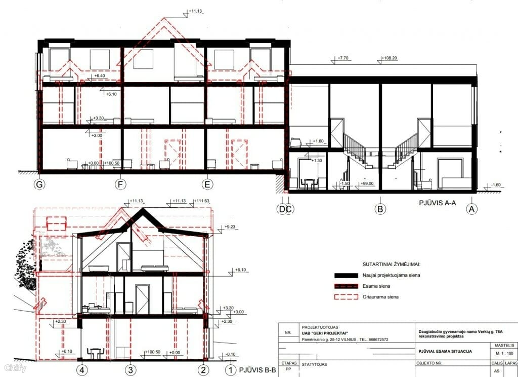 Verkių g. 78A (Verkių g. 78A) - Multi apartment - visualization