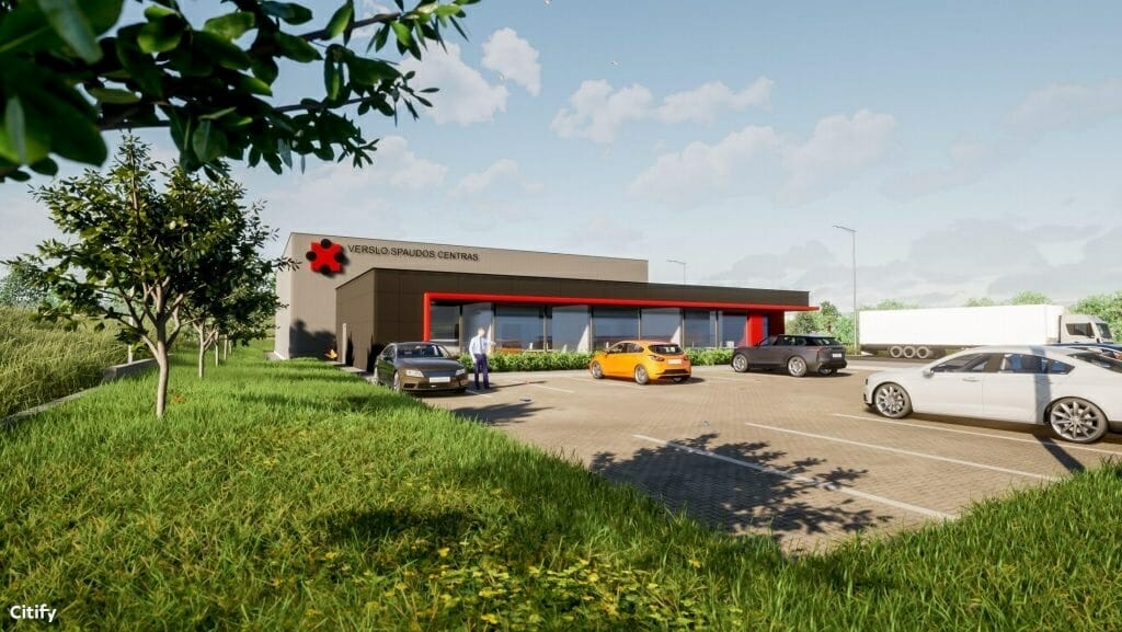 Verslo spaudos centras Minsko pl. 47C (Minsko pl. 47C) - Warehouse / Distribution center - visualization