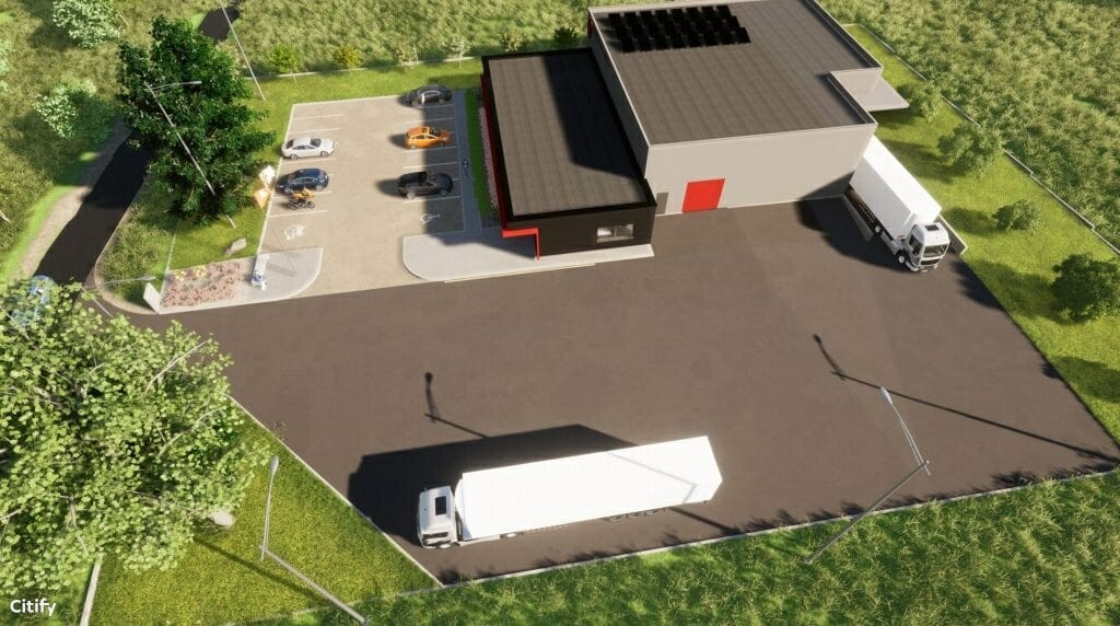 Verslo spaudos centras Minsko pl. 47C (Minsko pl. 47C) - Warehouse / Distribution center - visualization