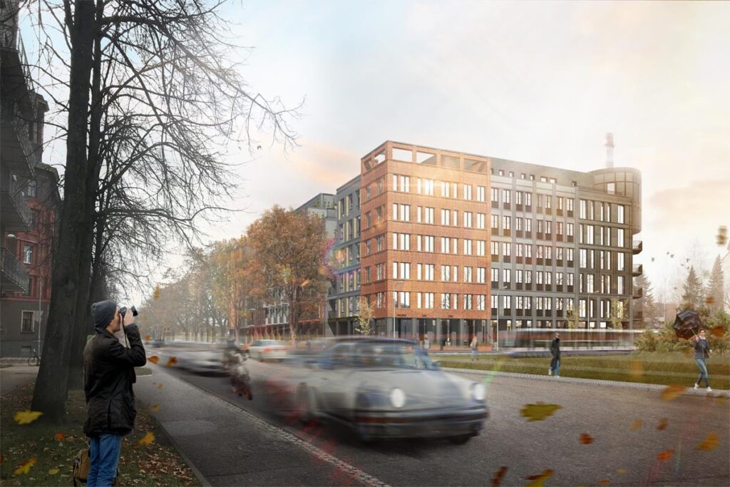 Andrejostas iela 27 (Andrejostas iela 27, 29) - Viesnīca, Biroju centrs - vizualizācija