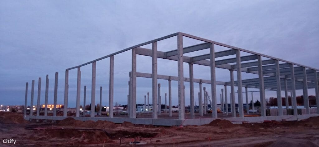 JYSK loģistikas centrs (Ulbrokas iela 48) - Warehouse / Distribution center - construction photos