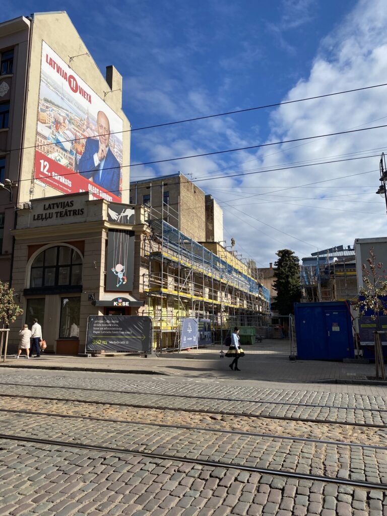 Latvijas Leļļu teātra energoefektivitātes paaugstināšana (Krišjāņa Barona iela 16/18) - Cultural center - construction photos