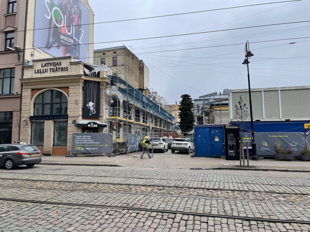 Latvijas Leļļu teātra energoefektivitātes paaugstināšana (Krišjāņa Barona iela 16/18) - Cultural center - construction photos