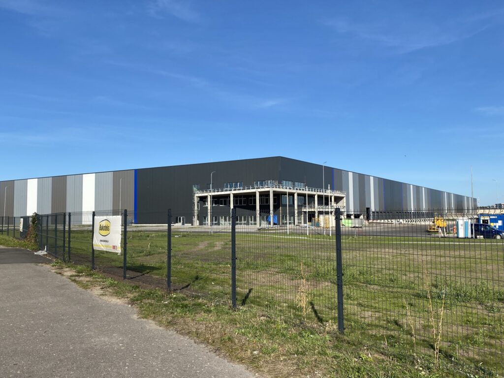 JYSK loģistikas centrs (Ulbrokas iela 48) - Warehouse / Distribution center - construction photos