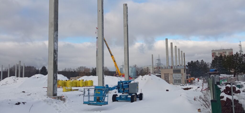 JYSK loģistikas centrs (Ulbrokas iela 48) - Warehouse / Distribution center - construction photos