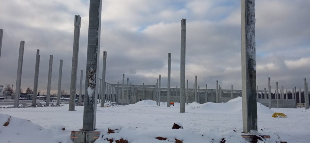 JYSK loģistikas centrs (Ulbrokas iela 48) - Warehouse / Distribution center - construction photos