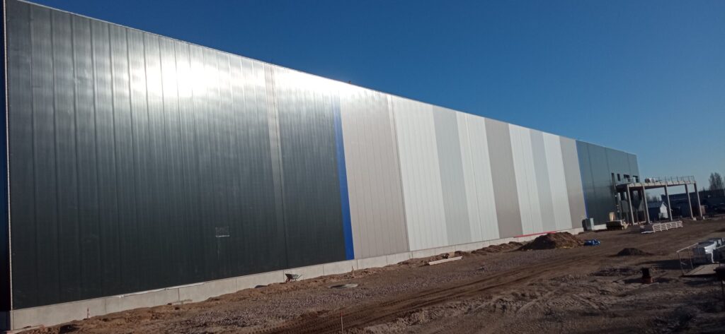 JYSK loģistikas centrs (Ulbrokas iela 48) - Warehouse / Distribution center - construction photos