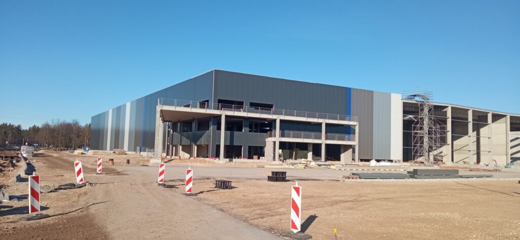 JYSK loģistikas centrs (Ulbrokas iela 48) - Warehouse / Distribution center - construction photos