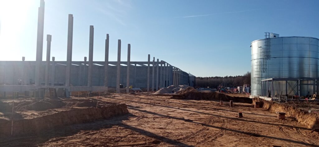 JYSK loģistikas centrs (Ulbrokas iela 48) - Warehouse / Distribution center - construction photos