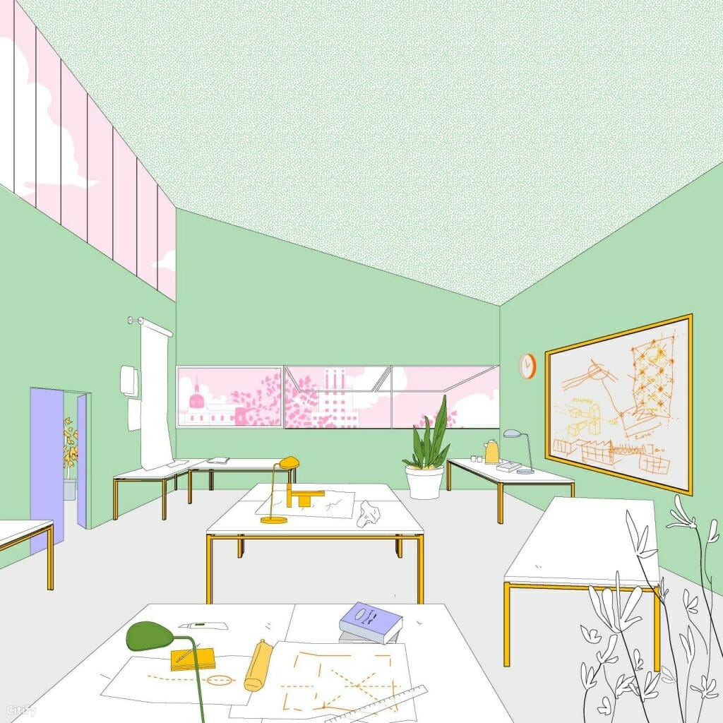 Rīgas Celtniecības koledža (Gaiziņa iela 3) - Primary and secondary education - visualization