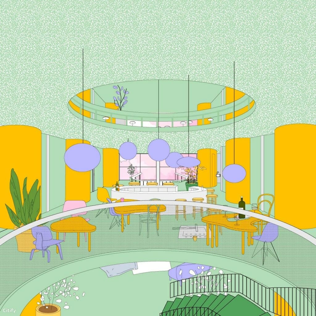 Rīgas Celtniecības koledža (Gaiziņa iela 3) - Primary and secondary education - visualization