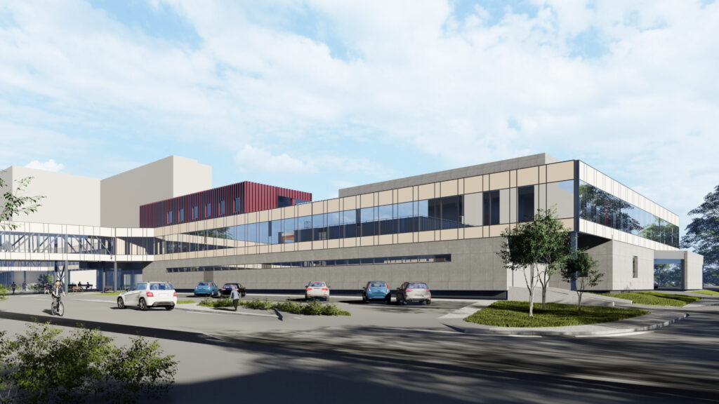 RAKUS Infekciju bloka paplašināšana (Hipokrāta iela 2) - Hospital - visualization