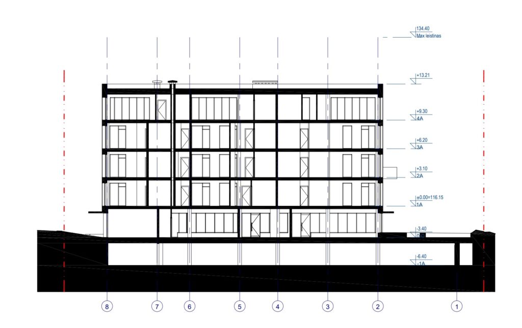 Kernavės g. 49 (Kernavės g. 49) - Daugiabutis - vizualizacija